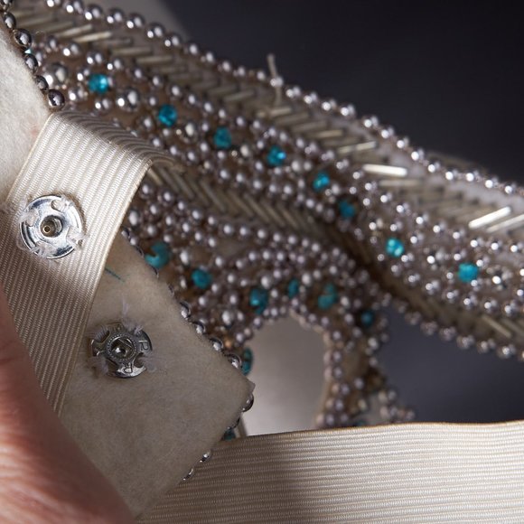 1970s Circus Burlesque Costume Beaded and Jeweled Belt main image 12